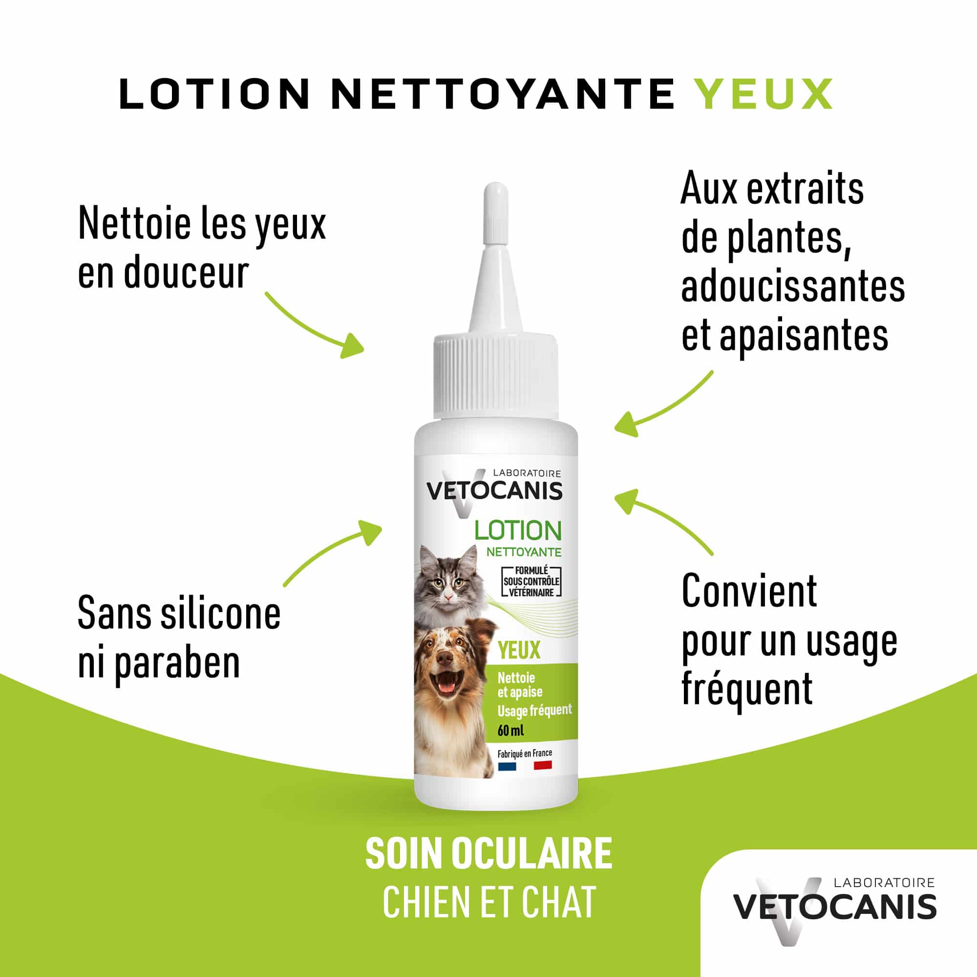 Lotion Nettoyante des yeux