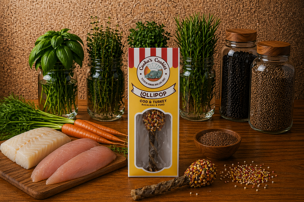 Sucette gourmande — Friandise artisanale & naturelle pour chien