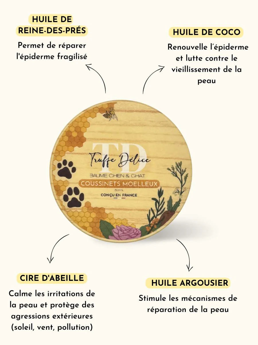 Baume coussinets moelleux