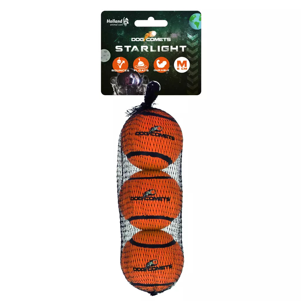 Dog Comets Starlight Tennis Ball pack