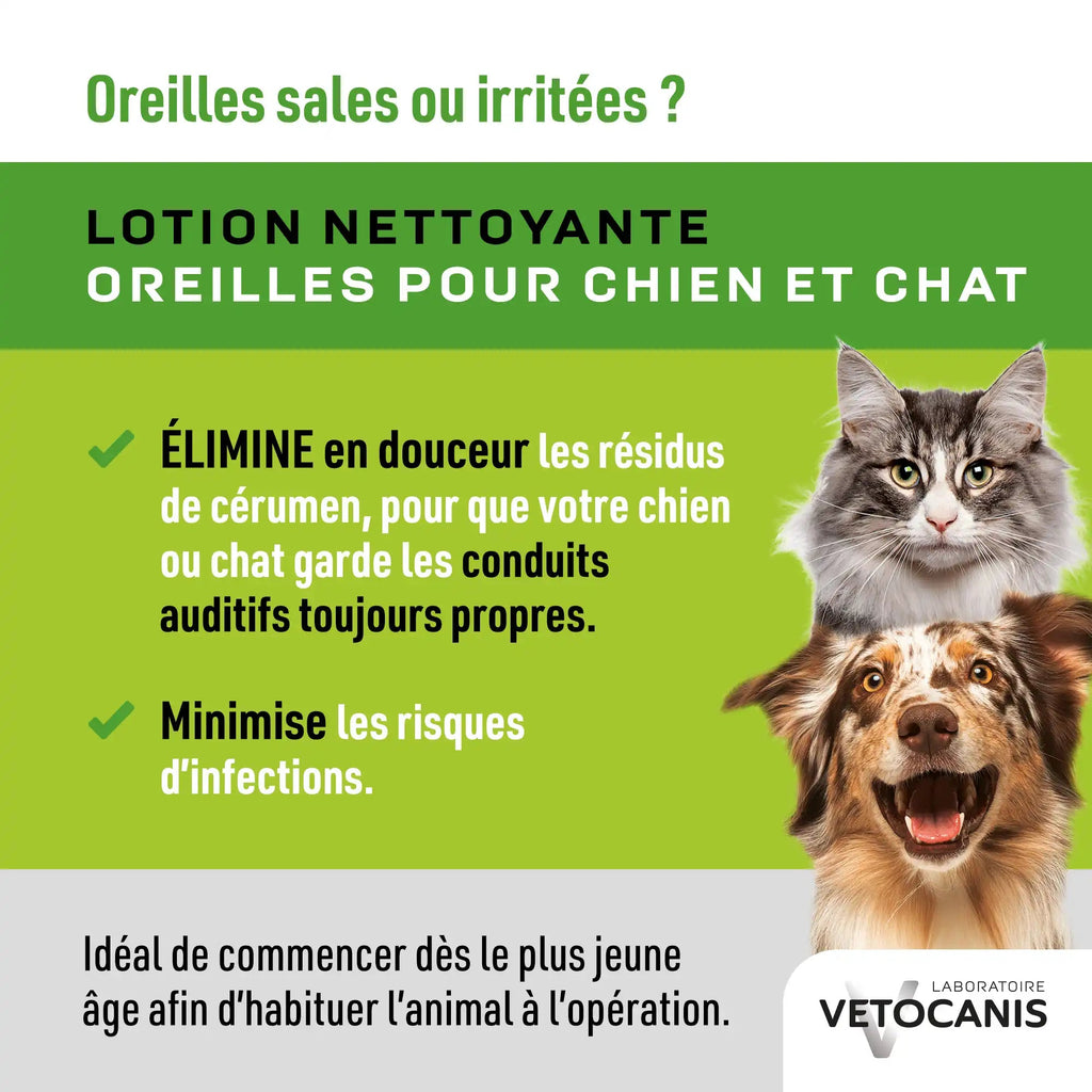 Lotion Nettoyante des Oreilles