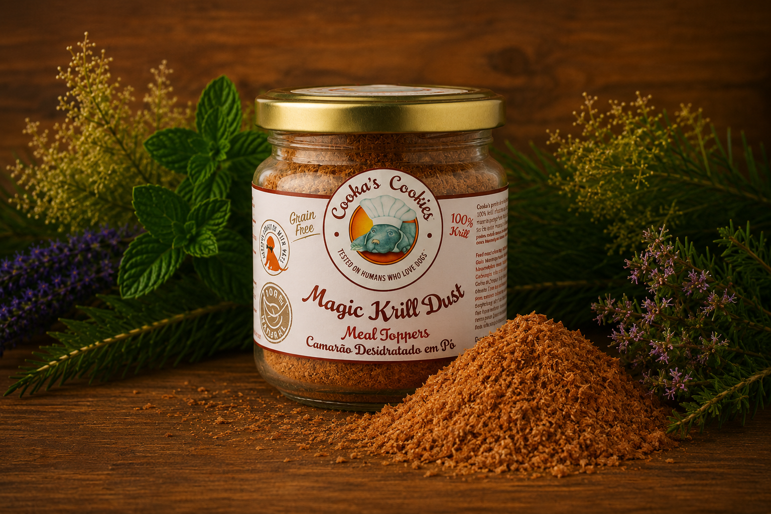 Poudre de Krill pour Chien