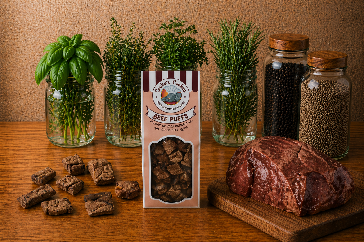 Bouché au bœuf – Friandise naturelle & gourmande pour chien