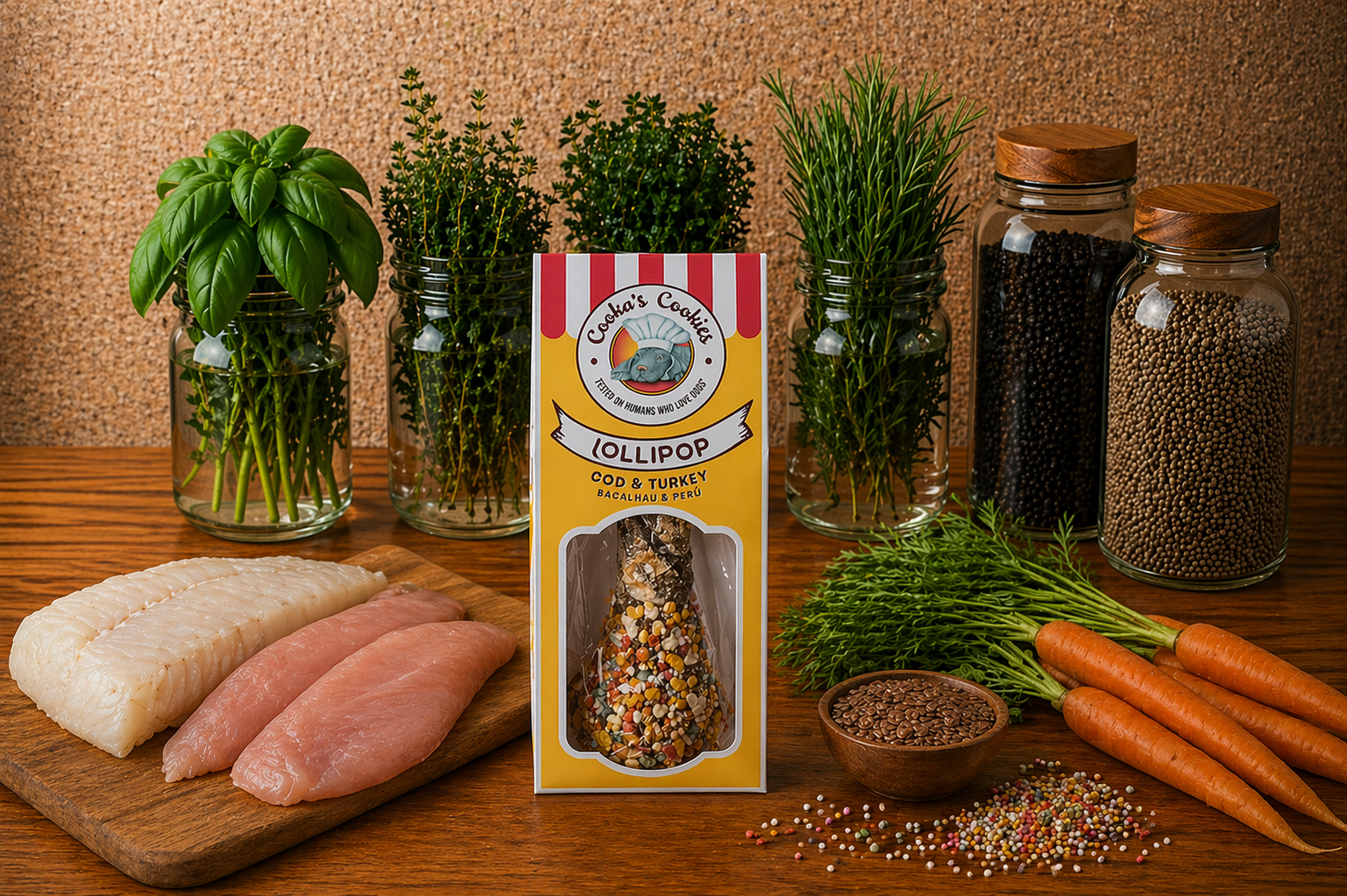 Sucette gourmande — Friandise artisanale & naturelle pour chien