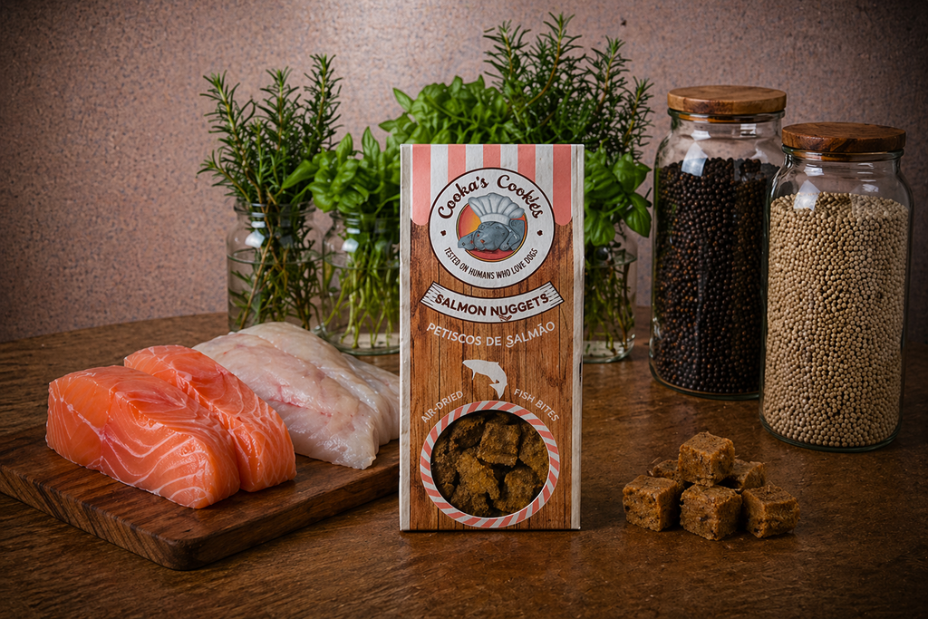 Nuggets de saumon – Friandise naturelle & gourmande pour chien