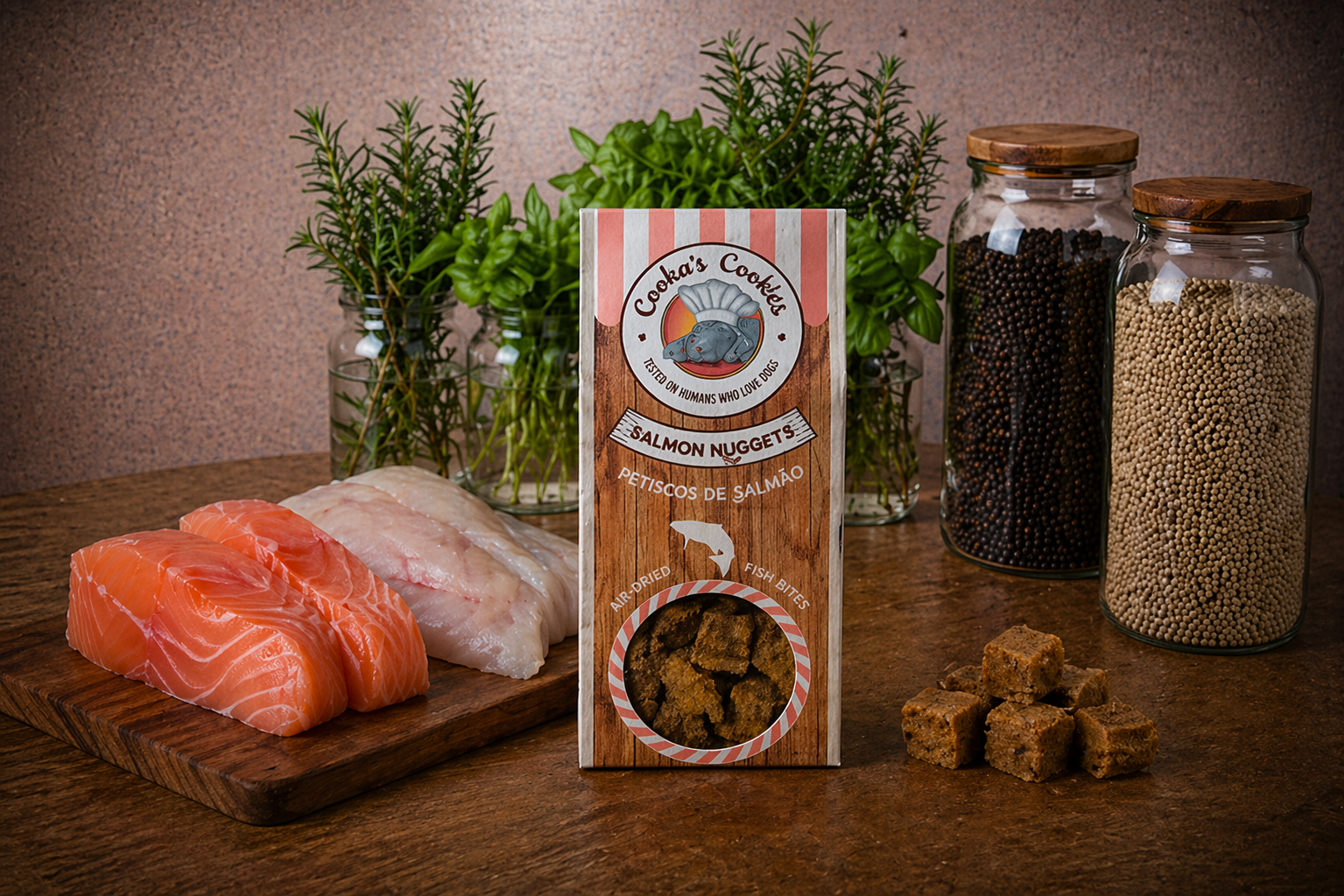 Nuggets de saumon – Friandise naturelle & gourmande pour chien