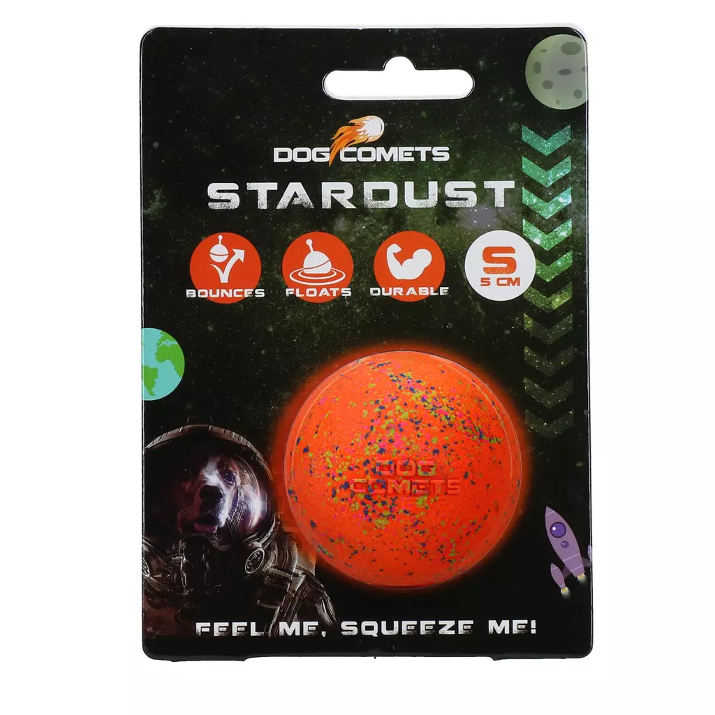 Dog Comets Stardust Orange