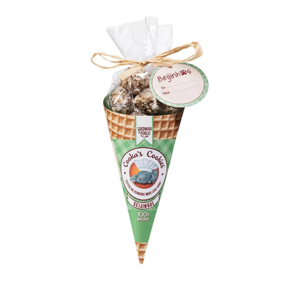 Baisers au porc et à la sardine